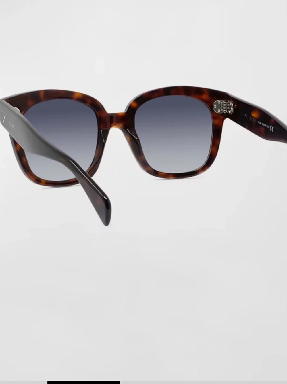 Celine Square Polarized Acetate Sunglasses